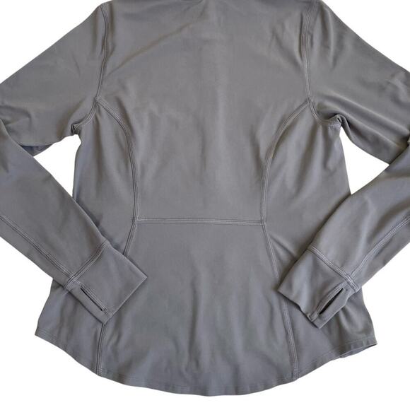 Universal Standard Game Next-to-Naked Hooded Zip Jacket Mocha Mousse  Sz S - Picture 12 of 16